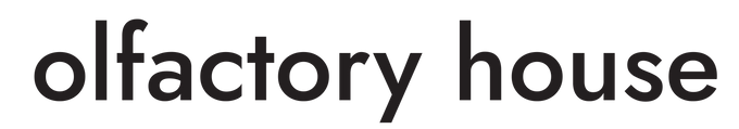 Text logo for Olfactory House in black