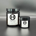 Olfactory House Sweet Ginger candles are made from cocosoy wax, have a lead-free wick and are hand poured. They come in a 2oz or 9oz glass jar with lid. 