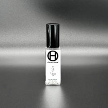 The 5ml bottle of Offsides, an eau de parfum by Olfactory House. 
