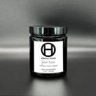 The Olfactory House Faire Taire Body Moisturizer comes in a 22oz glass jar with lid. 